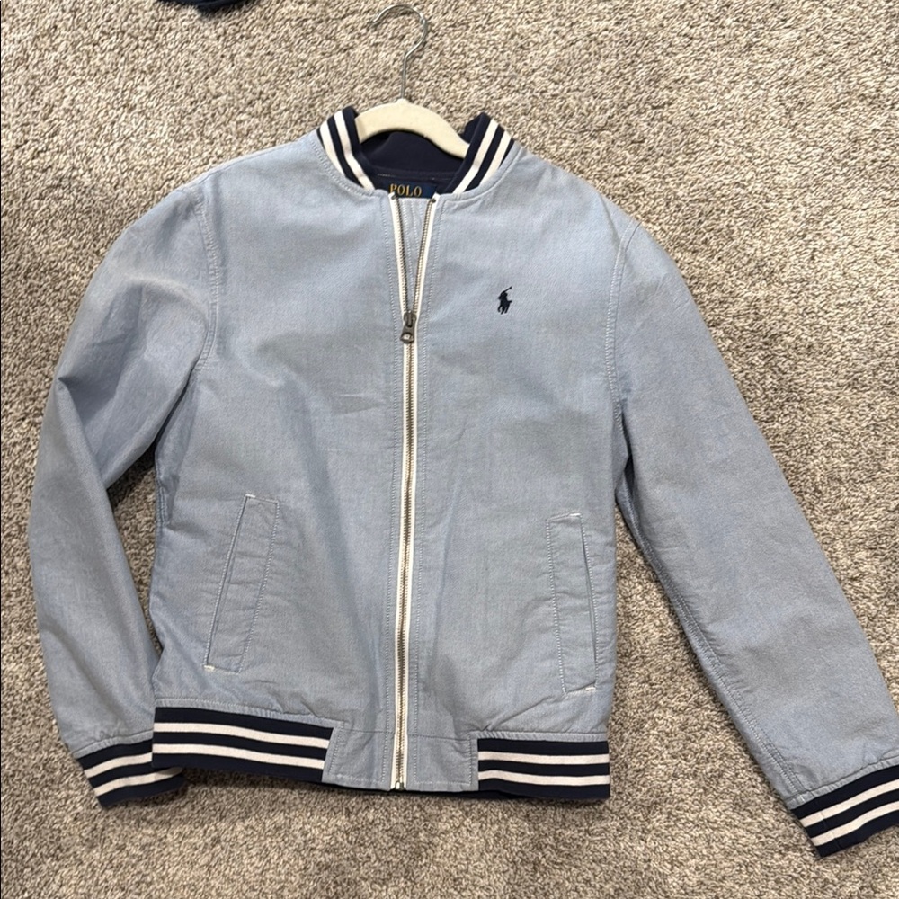 Polo Ralph Lauren Blue Zip-Up Jacket